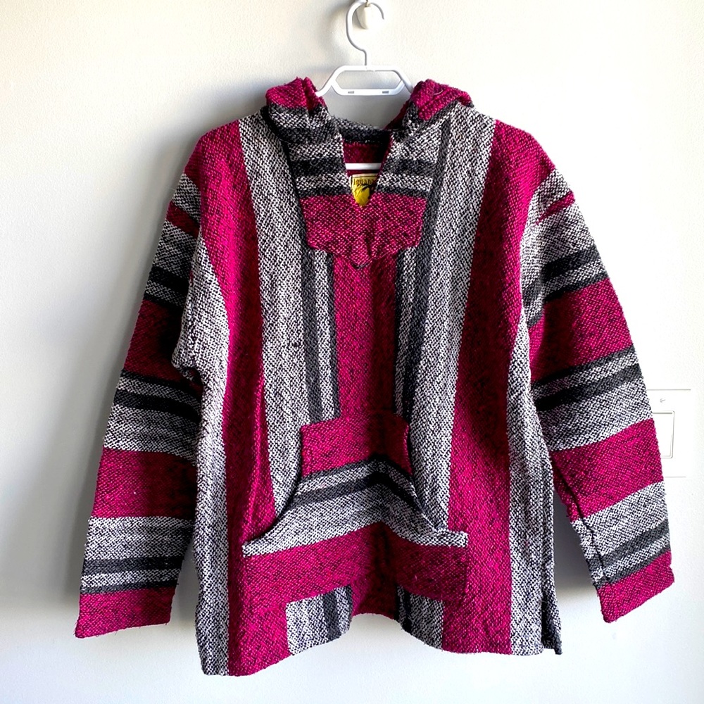Hand Knit Mexican Pullover